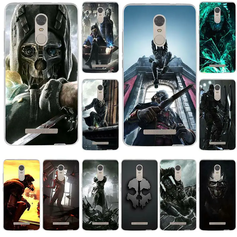 Чехол для телефона Dishonored 2 мягкий силиконовый Мобильный телефон из ТПУ Xiaomi Redmi Mi