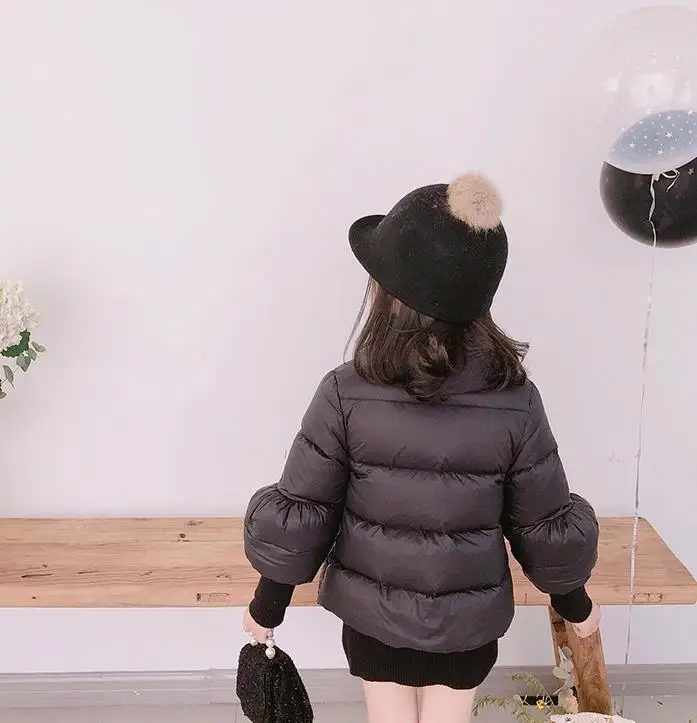 

Girls winter new fashion down jackets children cute white duck down coat kids outerwear toddler clothes 2-12Y ws1308