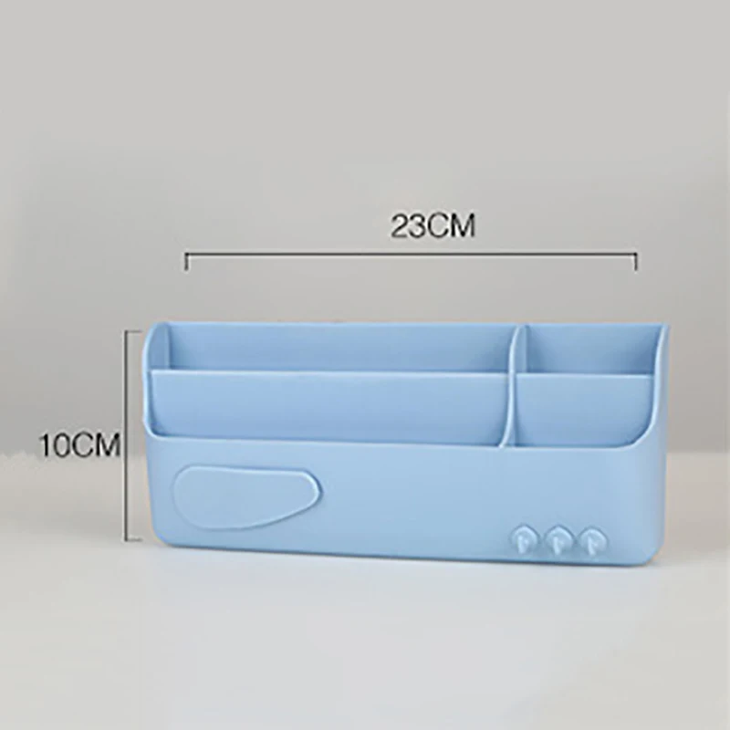 

Wall Mounted Cosmetic Storage Box Bathroom Storage Rack Shelf Makeup Organizer Toothbrush Holder Cosmetic Bathroom Organizer