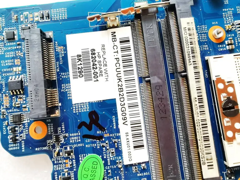 Оригинальный Для HP DV7 DV7-7000 материнская плата для ноутбука 11276-2 48.4ST04.021 682042-001