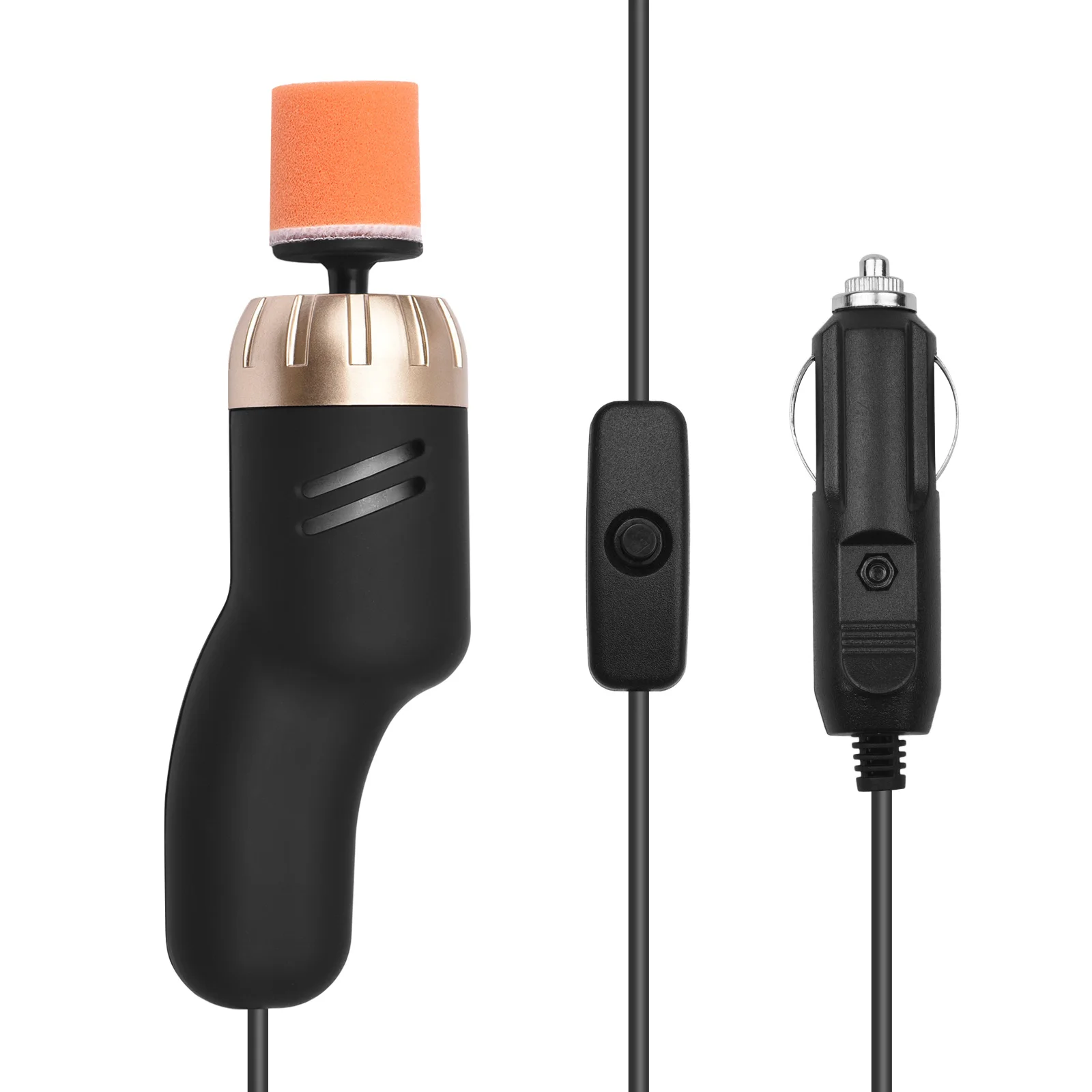 

12V Mini Car Polisher Portable Polishing Machine Detail Scratches Killer Pocket Size Car Polisher Kit Scratch Repair Tool Set
