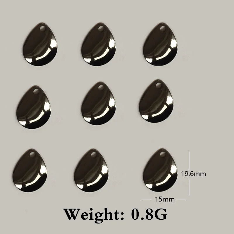 Рыболовная ложка 10 шт. Спиннер кольца лезвия наживка рыболовная воблер