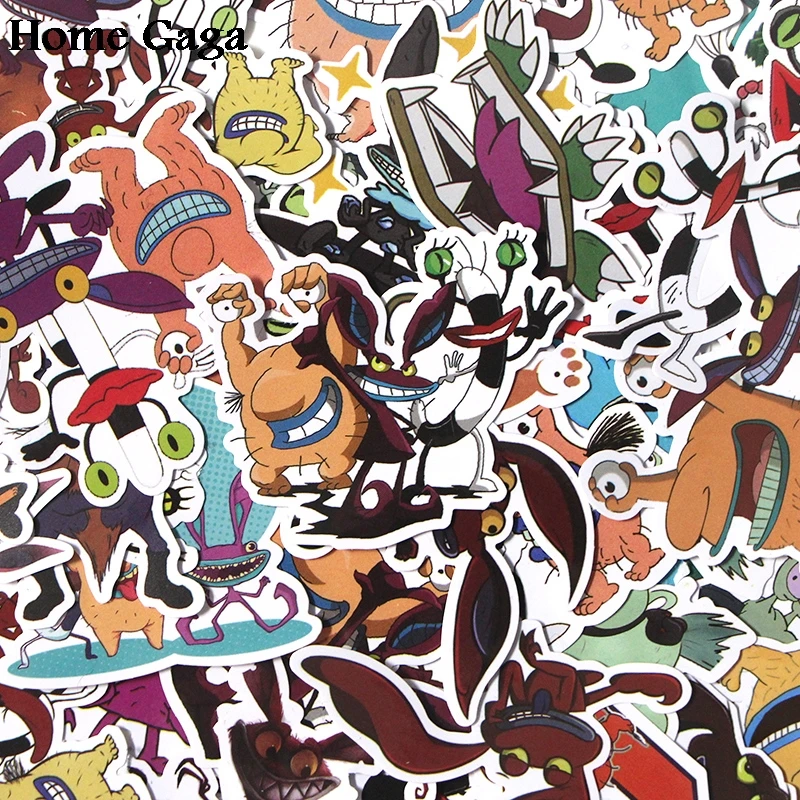 

10sets/lot Homegaga 42pcs Monsters diy Art print phone luggage laptop bicycle scrapbooking decals stickers D1700