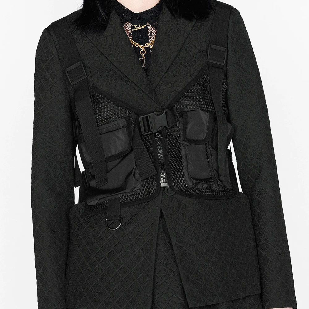 

NIGO 21ss Mesh Practical Harness Vest #nigo221