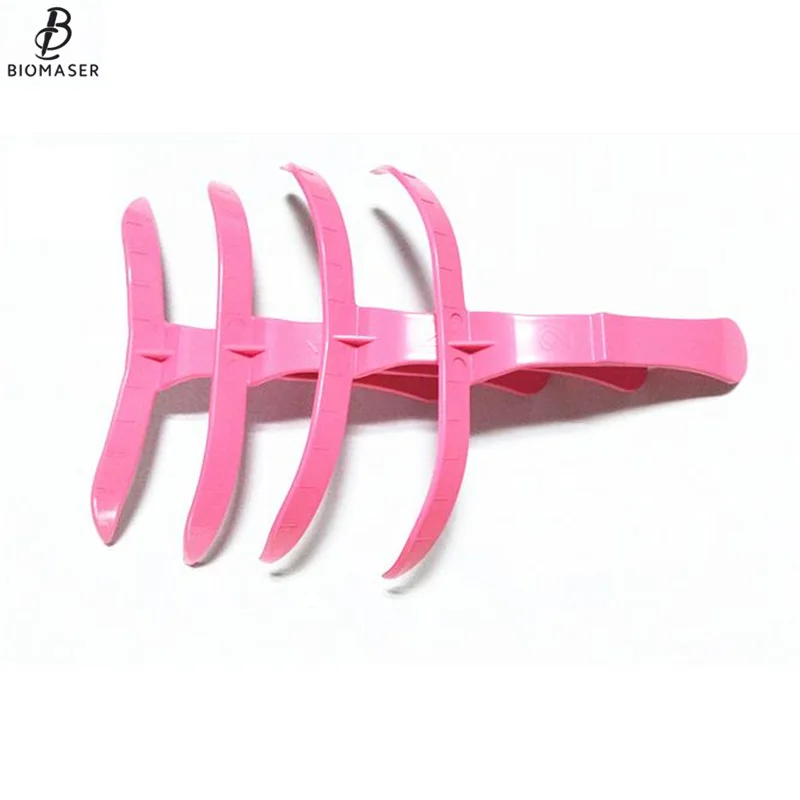 Biomaser 1/5 набор микроблейдинг для бровей линейка нанесения татуировки