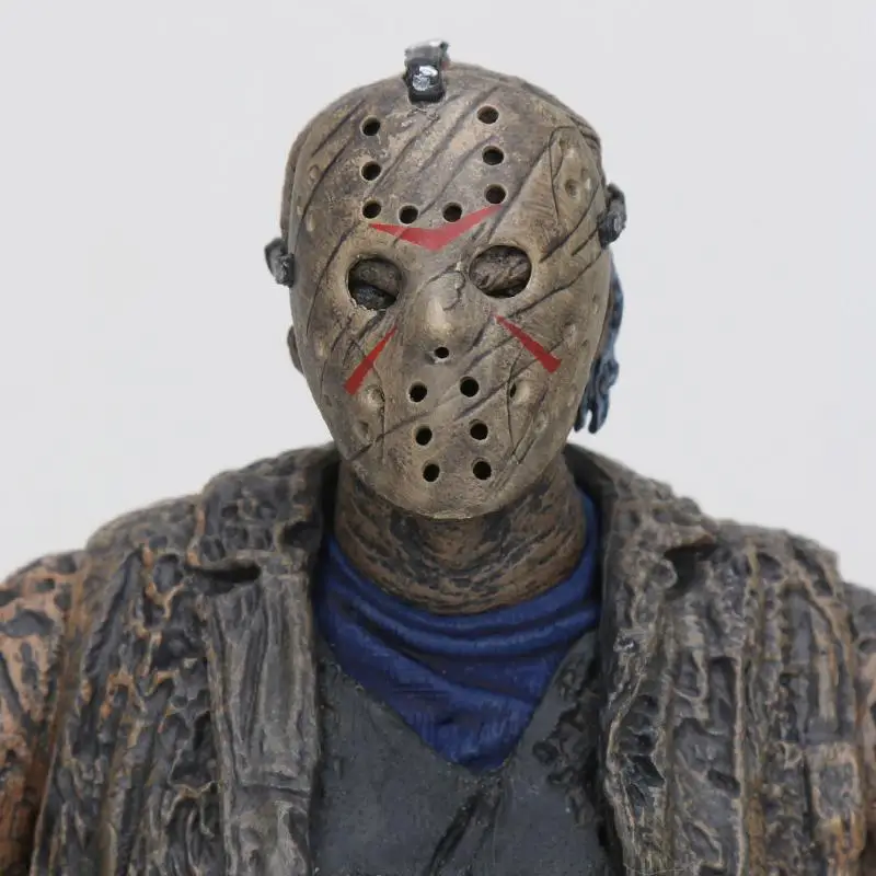 20 см фильм ужасов NECA 3D Friday figure the 13th Freddy vs Джейсон Вурхиз фигурка ПВХ модель игрушки куклы, детский подарок