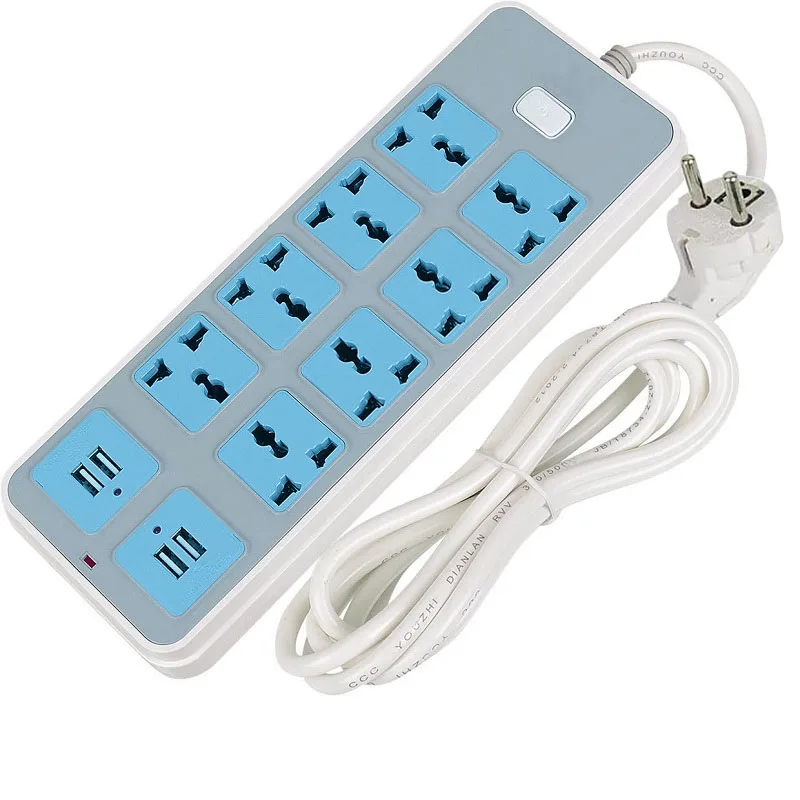 Скользящая настенная вилка стандарта Великобритании ЕС Австралии Многоцелевой