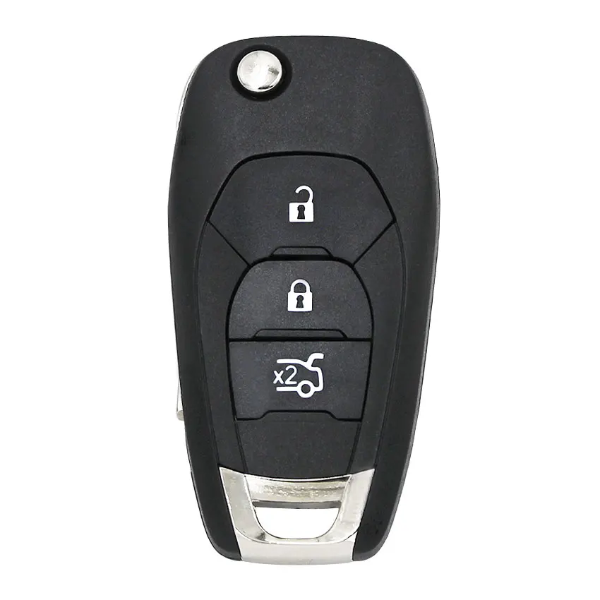 Новый Стиль Flip 3 кнопки 433 МГц с чипом ID46 PCF7941 дистанционный ключ брелок для Chevrolet