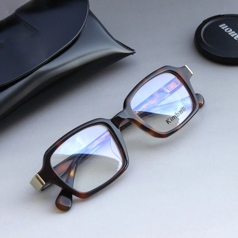 

Vazrobe Eyeglasses Frames Male Square Glasses Men Black Tortoise Spectacles for Prescription Optical Vintage Nerd Eyewear