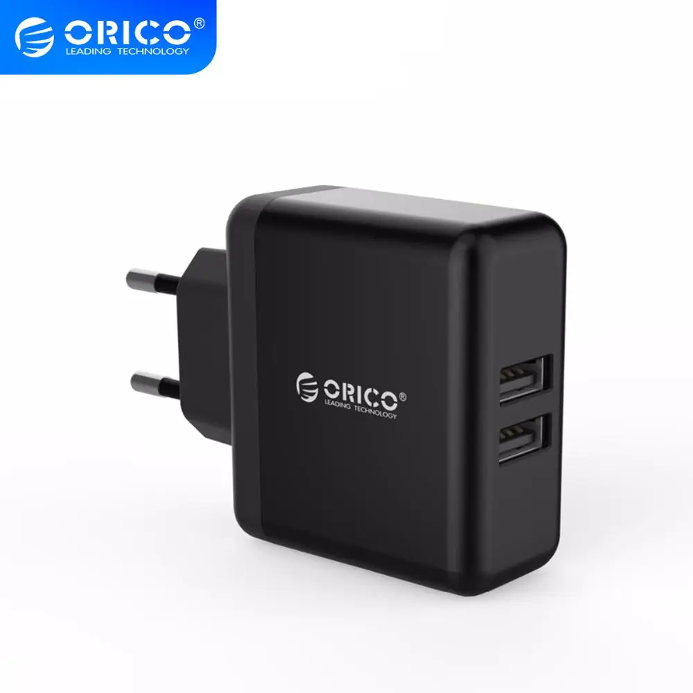 ORICO универсальное 2 порта USB зарядное устройство Портативный настенный адаптер
