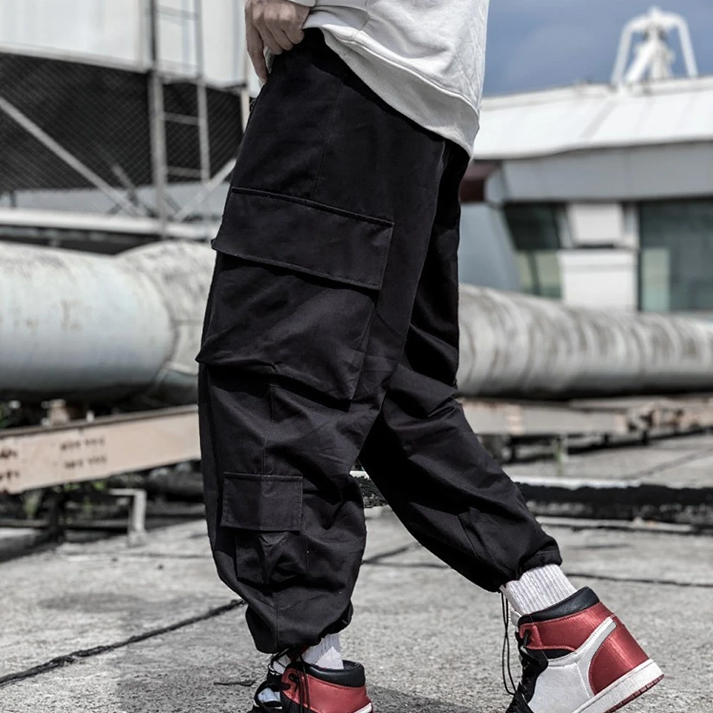 

Mens Joggers pants casual trousers Hip-hop UNISEX pants Fashion Sweatpants Stripes Panalled Pencil Jogger Pants Asian size E2O5