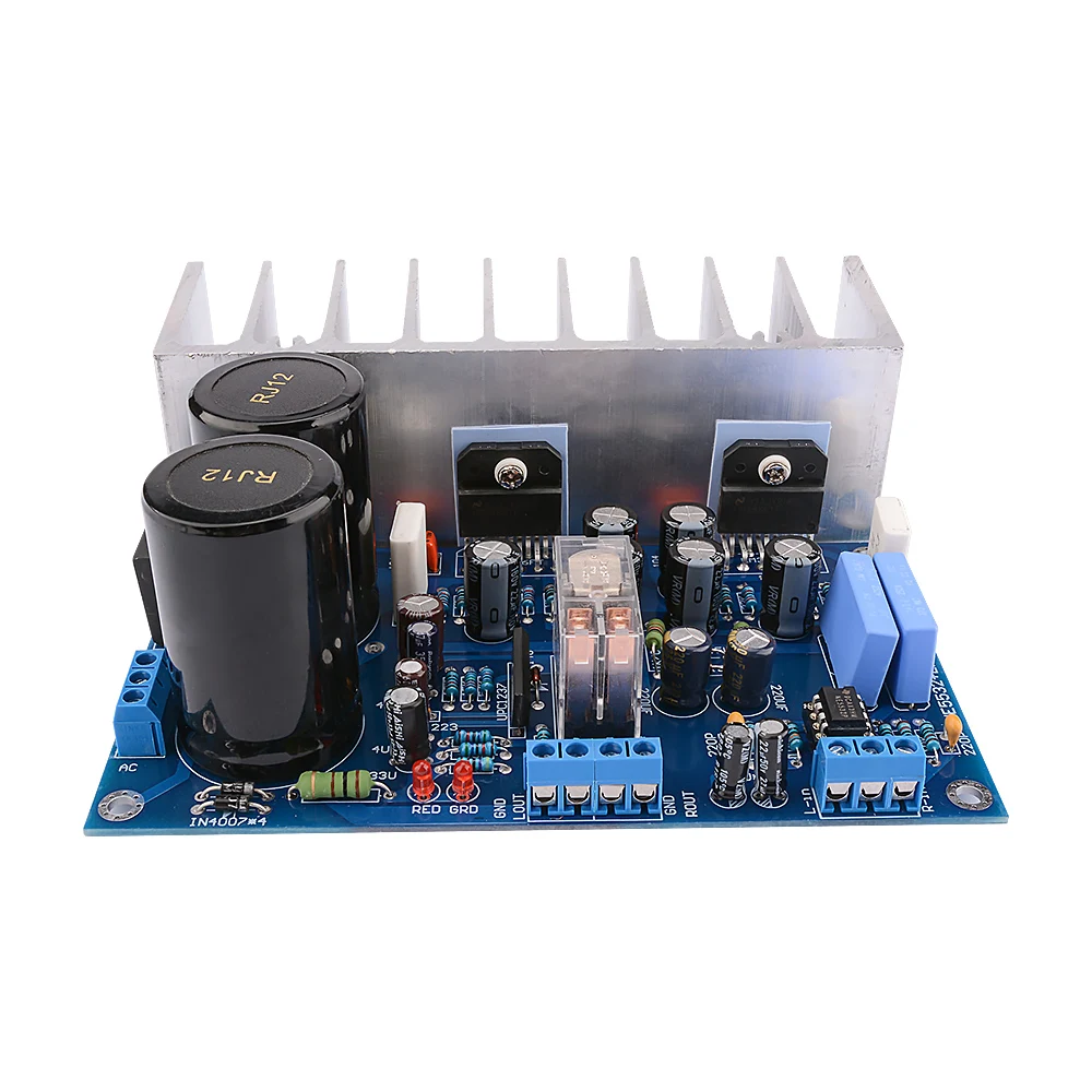 Усилитель мощности AIYIMA 68 Вт + LM3886TF аудиоплата Op-amp NE5532 стерео звуковой усилитель