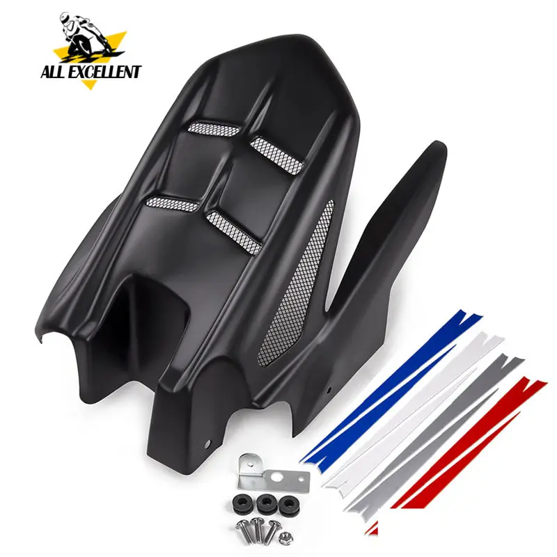 4 COLORS Для 2013 Yamaha FZ07 MT07 MT FZ 07 FZ-07 MT-07, синий, черный, заднее крыло для мотоцикла, крыло для шин, ABS пластик - Цвет: 4 COLORS