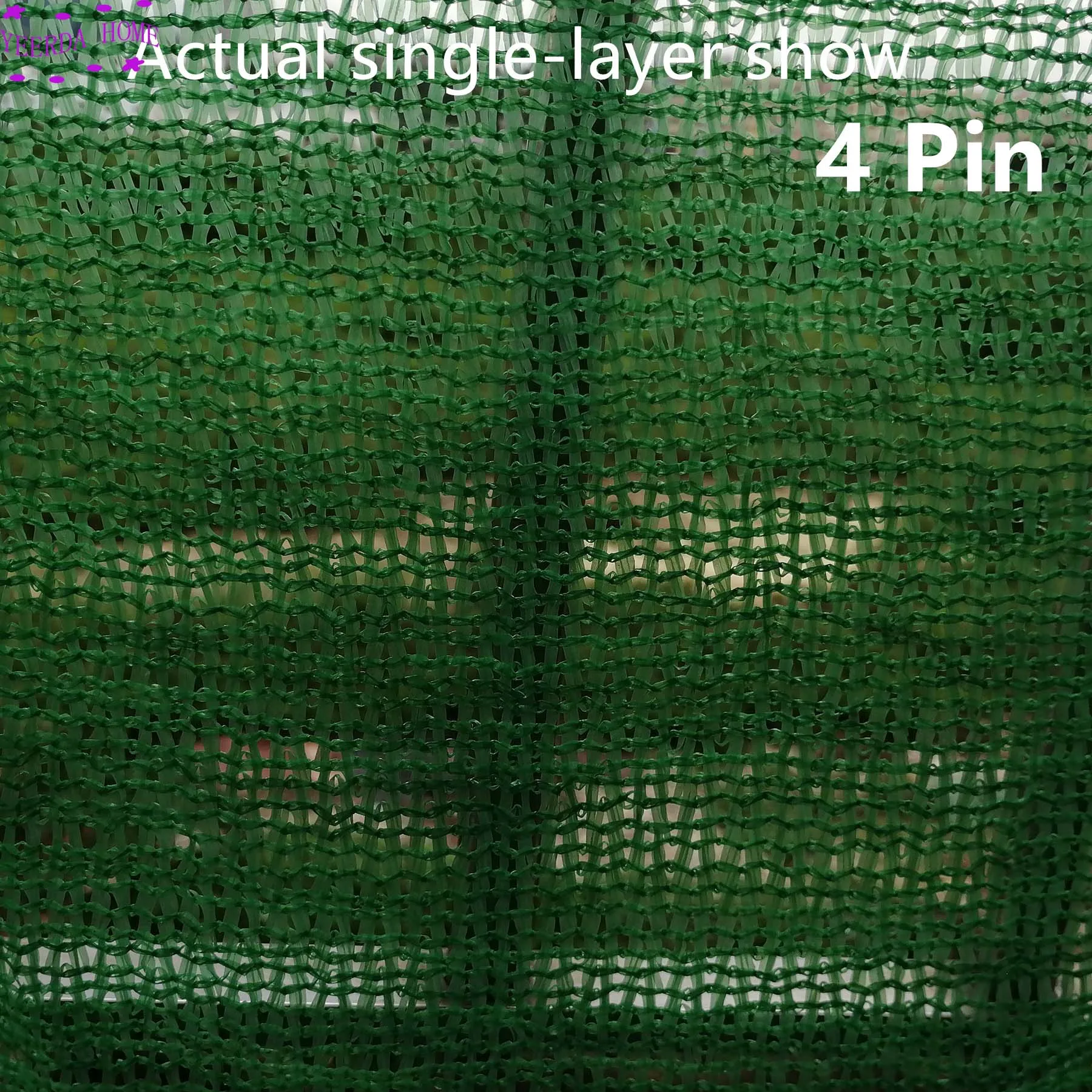 75% солнцезащитный козырек HDPE анти-УФ Солнцезащитная сетка наружный садовый