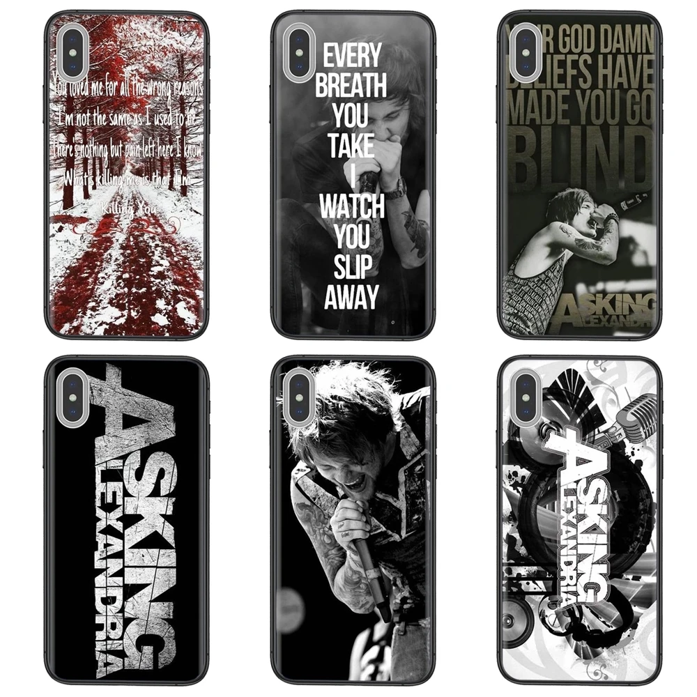 Чехол-бампер черного цвета с логотипом рок-группы завода Великобритании 3D Модный