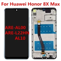 lcd for huawei honor 8x max display with frame touch screen digitizer assembly are al00 are l22hn al10 lcd screen