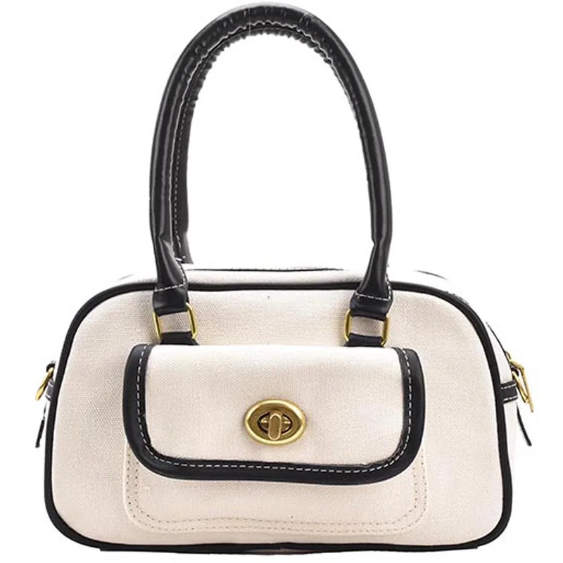 

Original Brand Portable Canvas Bag New Fashion Hot Shoulder Bag Commuter Bag Messenger Bag Large Capacity Female Bag