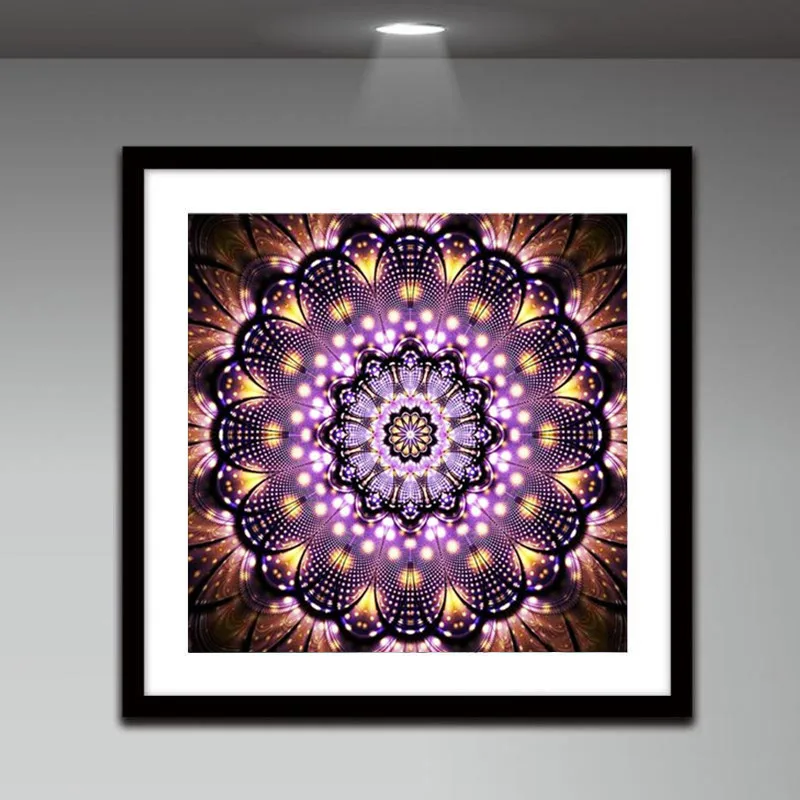 Алмазная 5d-картина полностью новая мандала мозаика вышивка украшение для дома |