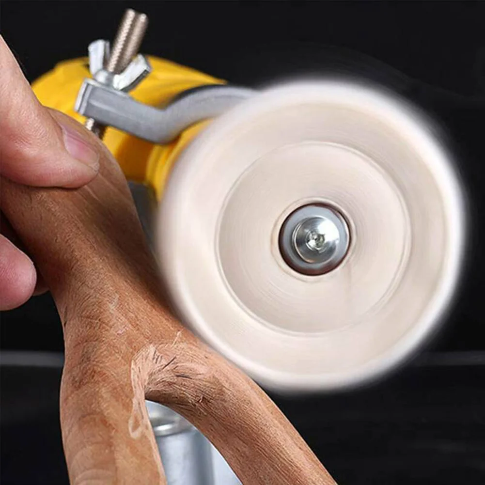 

4PC Polishing wheel Spiral Stitched Cotton Buffing Wheel For Bench Grinder