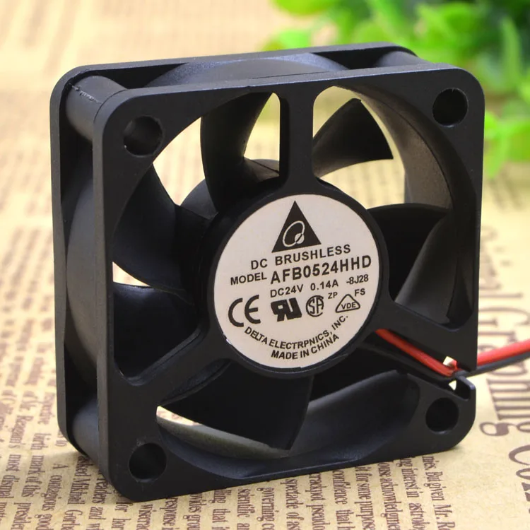 Новый оригинальный 5 см 5020 AFB0524HHD 24В 0.14a инверторный охлаждающий вентилятор -