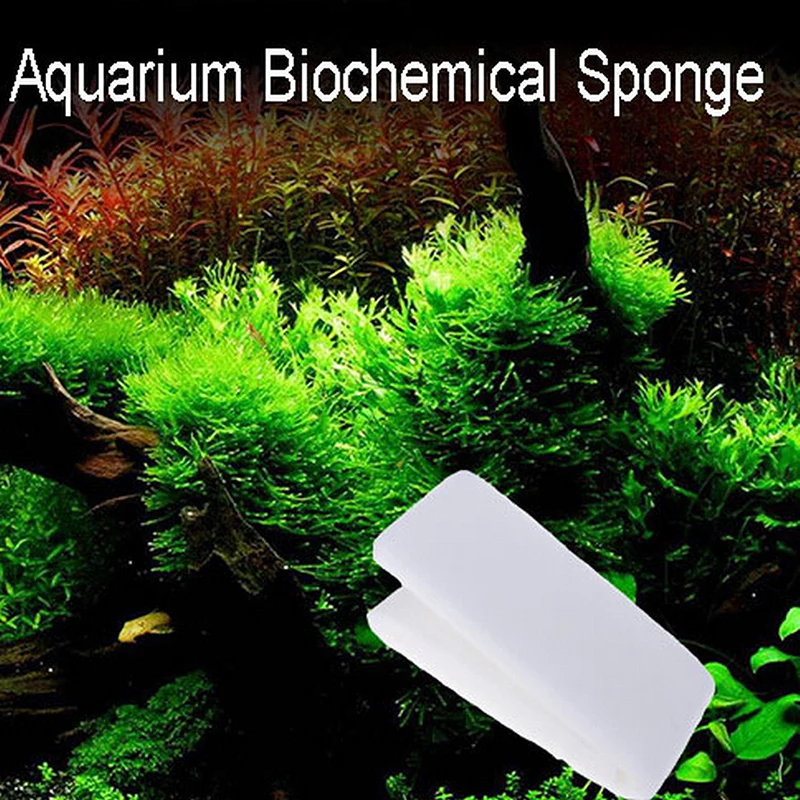 Аквариумный фильтр супертолстая биохимическая хлопчатобумажная губка для