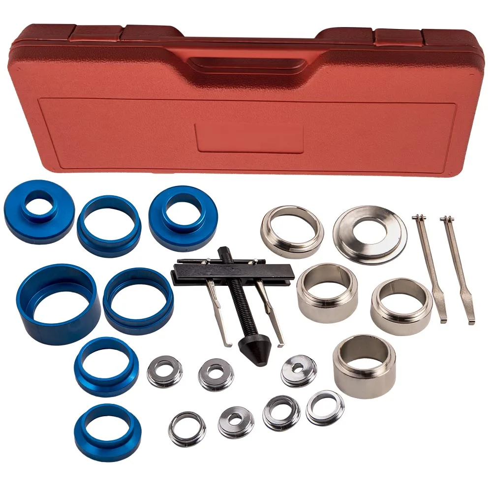 

21pcs Crank Bearing Camshaft Oil Seal Remover Installer Installation Tool Kit Crankshaft Crank Cam Tool Set