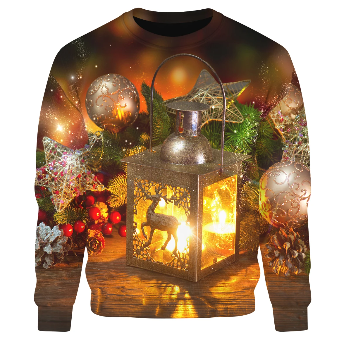 

Cloudstyle Women/Men Sweatshirts Christmas Hip Hop 3d Print Harajuku Jumper Pullovers Couple Clothing Xmas Hoodies XS-5XL