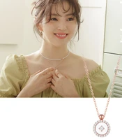 new beauty for women men han so hee neverthele same necklace neck high quality clavicle chain choker