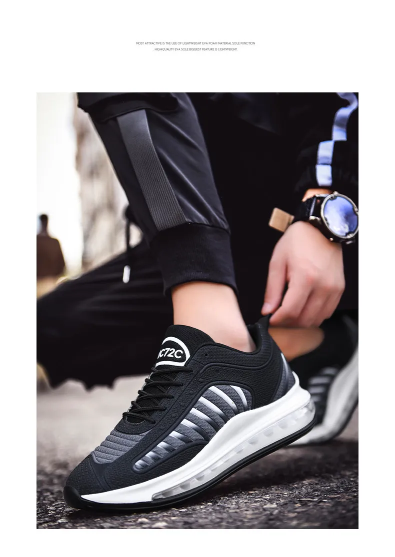 Air Cushion Fashion Sneakers Men High Quality Man Casual Shoes Male Brand Footwear Men's Casual Shoes Fashion Sneakers For Man