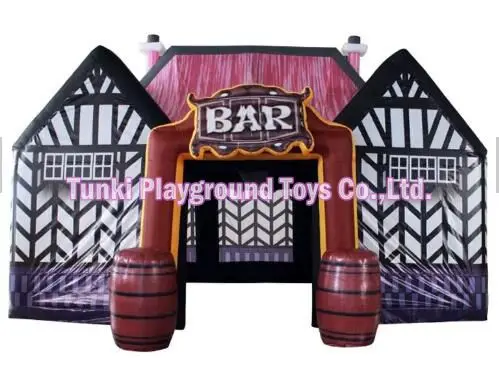 

Giant Inflatable Pub bar Tent / Inflatable irish Pub cabin house/ inflatable outdoor pub party tent