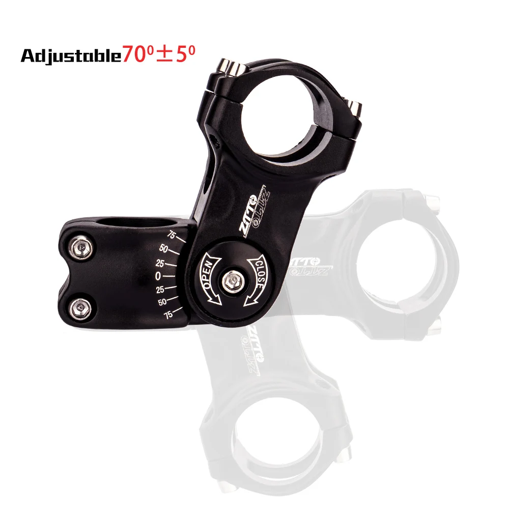 ZTTO велосипедный Регулируемый Стержень 31 8 мм 70 Riser 90 110 для XC MTB горная дорога город