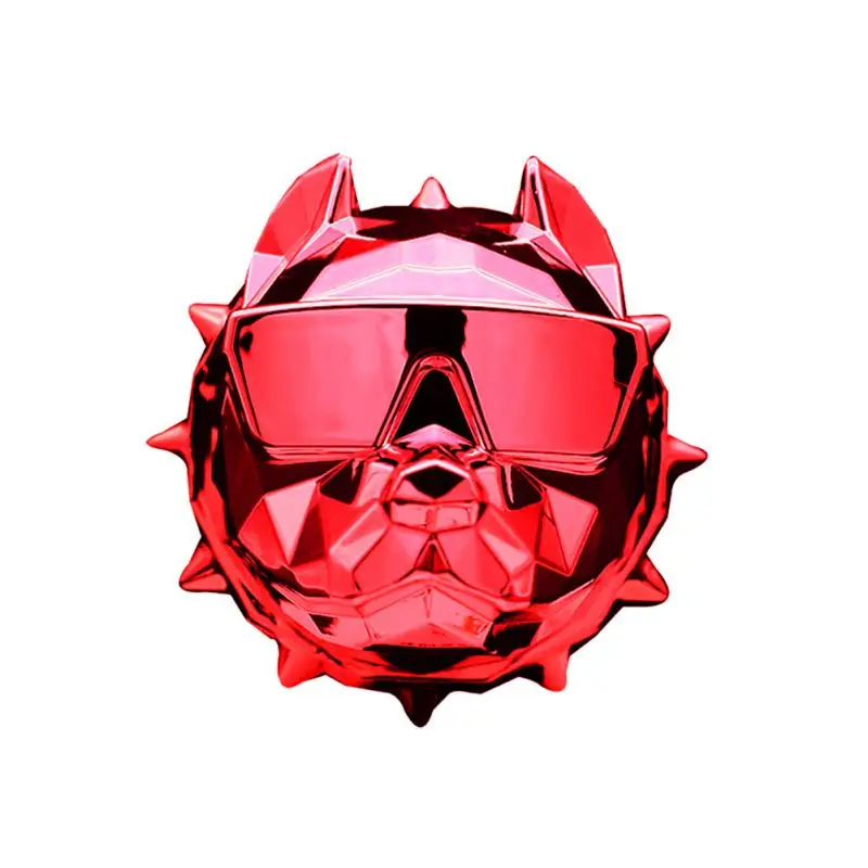 Bright red Автомобильный освежитель воздуха Bulldog, ароматизатор с зажимом для духов, диффузор с автоматическим вентиляционным отверстием, ароматизатор, яркий серебристый диффузор для бульдога, автомобильный Декор - Color Name: Bright red