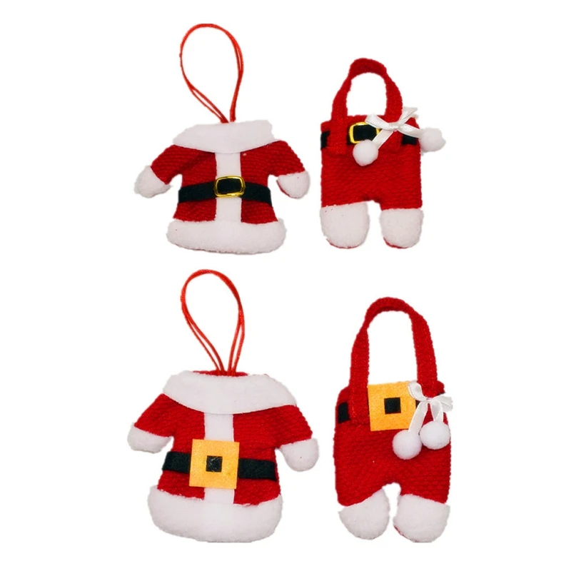 

Набор ножей и вилок из нетканого полосатого материала