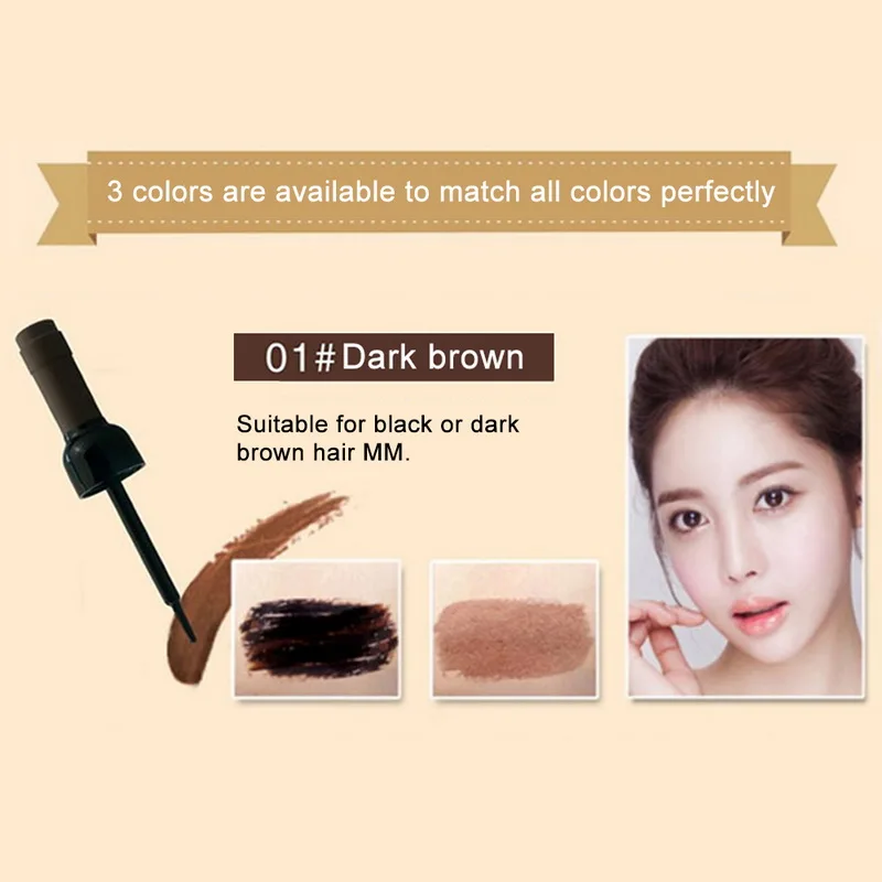 1 шт. черный Liuqid гель для бровей натуральный стойкий легко окрашиваемый