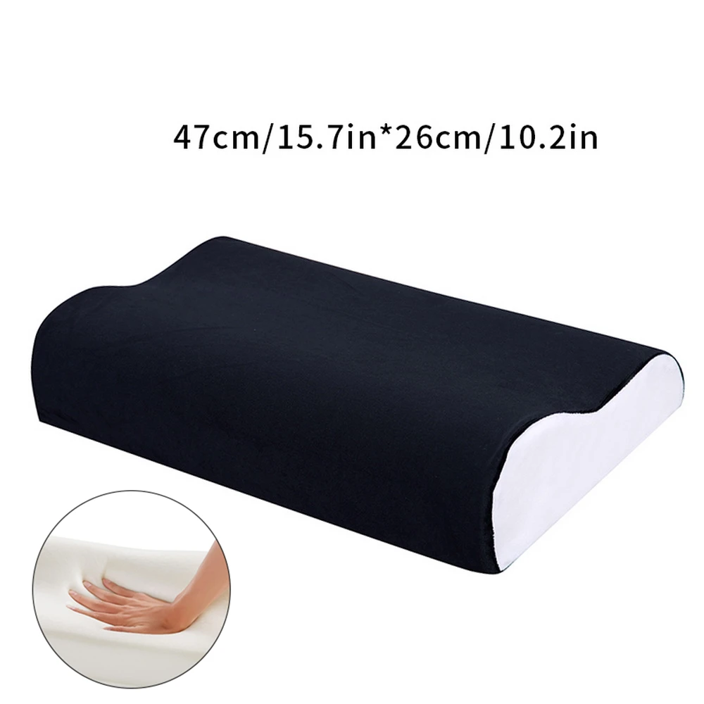 47cmX26cm DIDIHOU 3 цвета Memory Foam подушка ортопедические подушки латексная подушка для шеи волокно медленный отскок мягкая подушка Массажер для воротниковой зоны здоровье - Цвет: 47cmX26cm