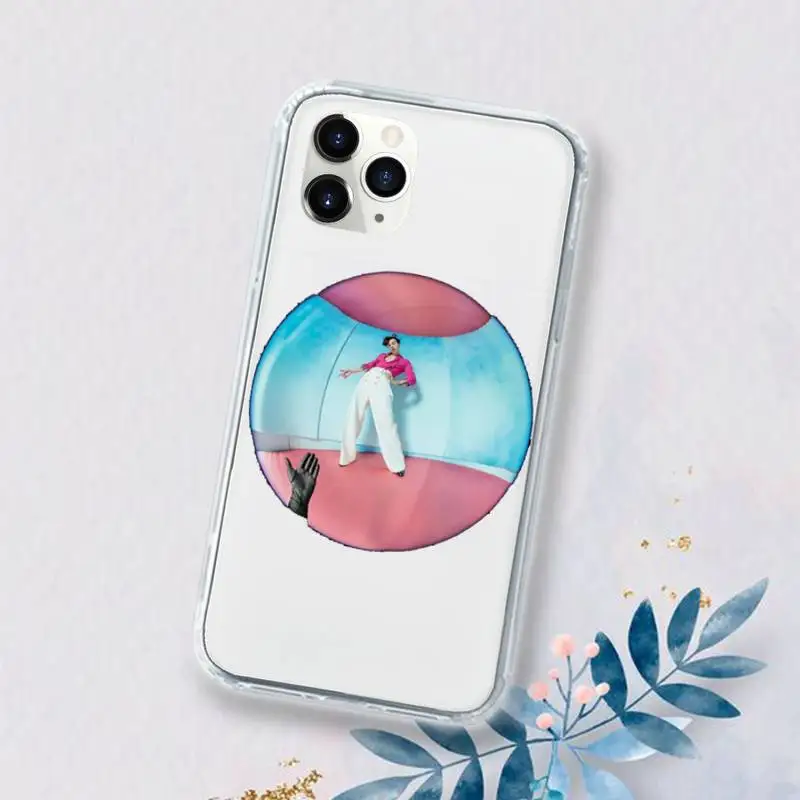 

Harry Styles love on Tour 2020 Phone Case Transparent for iPhone 11 12 mini pro XS MAX 6 6S 8 7 Plus X 5S SE 2020 XR