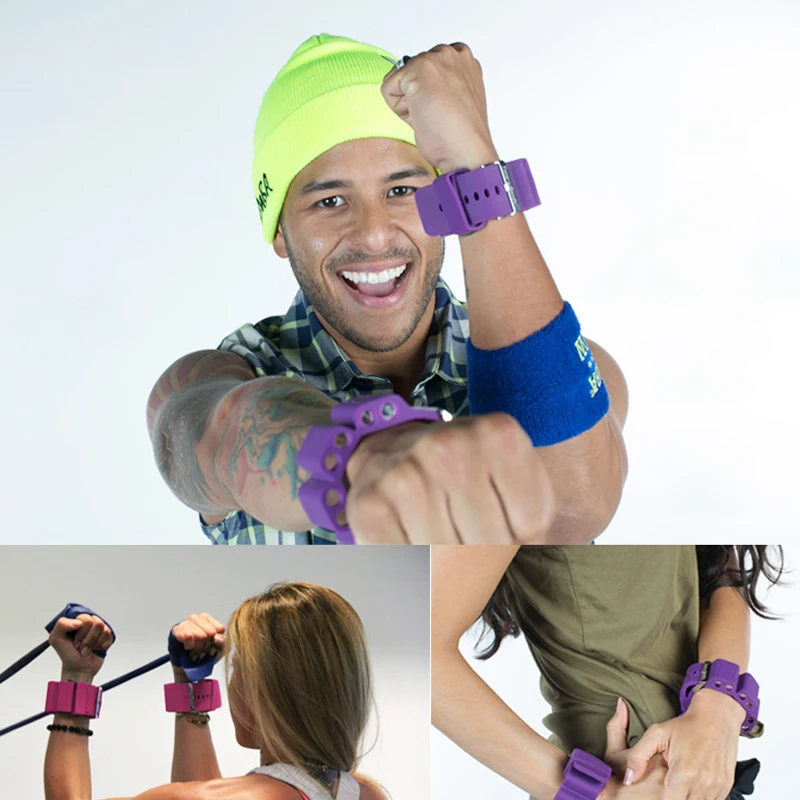 

1PC Weight-bearing Bracer Yoga Practice Running Sport Fitness Equipment Adjustable Lead Block Wrist Weight-bearing Ring