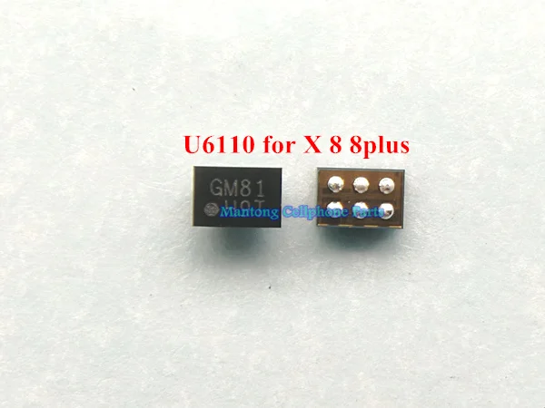 

5pcs U6110 USB FAN53741 for iphone X 8 8plus