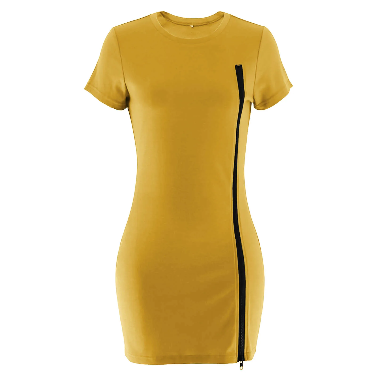 

Vetement Femme 2021 Women's Stripe Printed Long Sleeve Round Neck Dress With Bottom Dress Retro High Waist Dropshipping