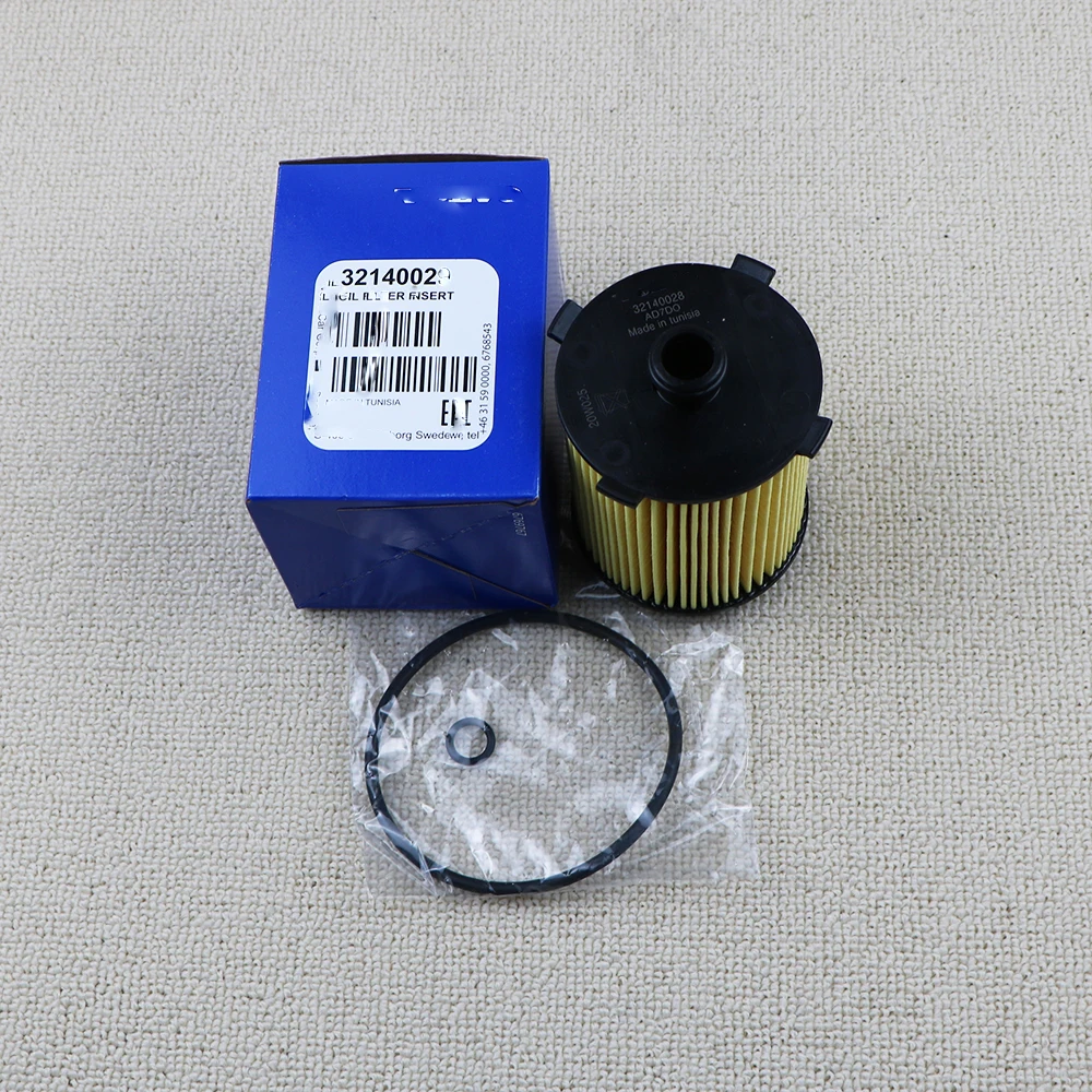 

Комплект масляных фильтров 32140029 для volvo S60 S80 V60 XC60 XC70 XC40 XC90 V90 2014 2015 2016 2017 2018 2019 2020 31372212 31372214