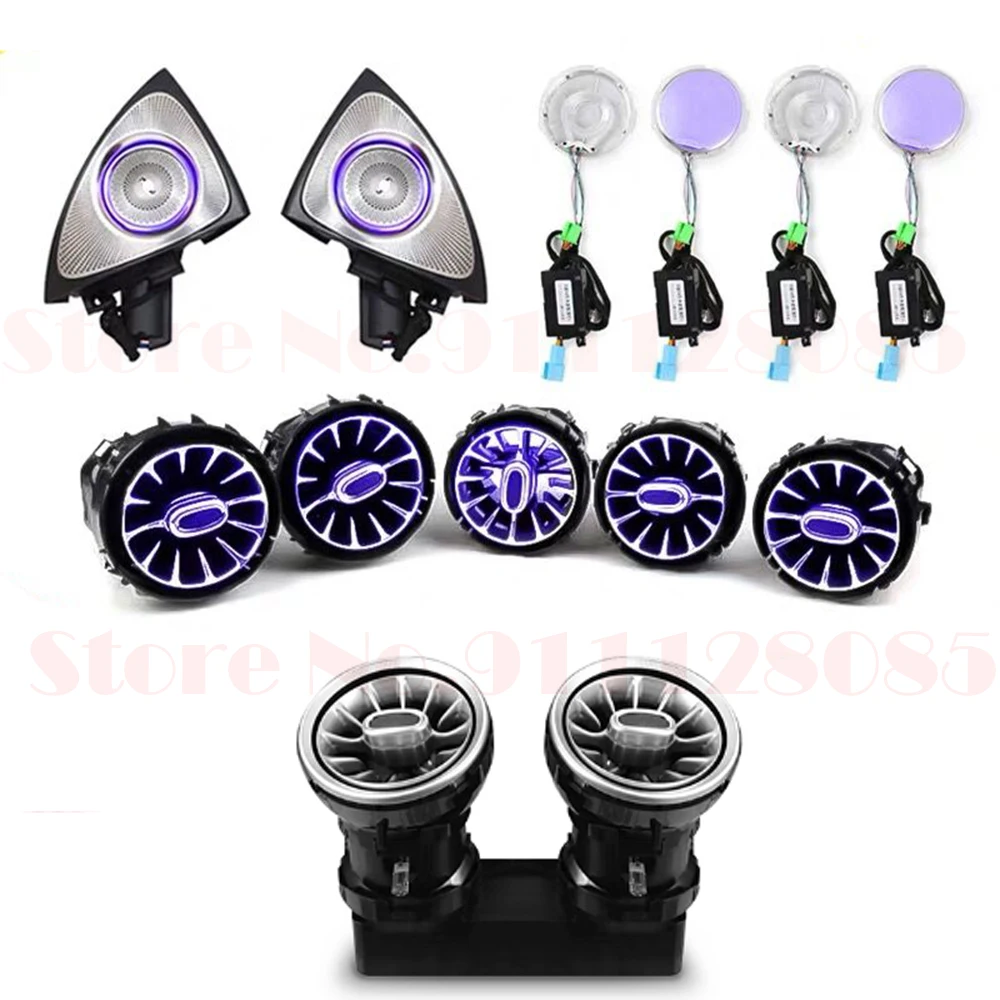 C GLC класс x253 w205 окружающей среды светильник для Мерседес Бенц 3/12/64 Цвета DIY