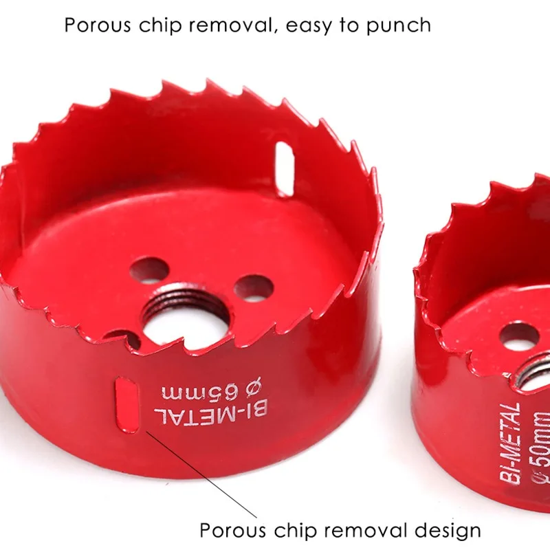 

Punching Hole Saws Drill Bit Set Metal Drill Bit Cutter Carpentry Tools Cutting Metal Plastic Iron Woodworking Hand Tools 48mm