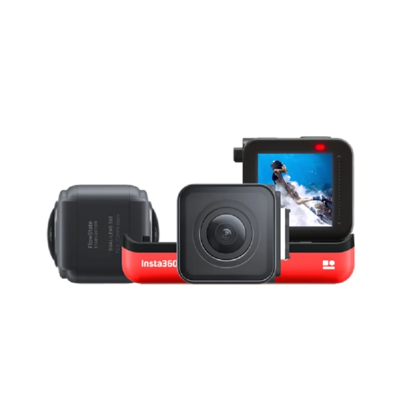 Экшн камера Insta360 ONE R 5 7 K 360 4K широкоугольная водонепроницаемая Спортивная