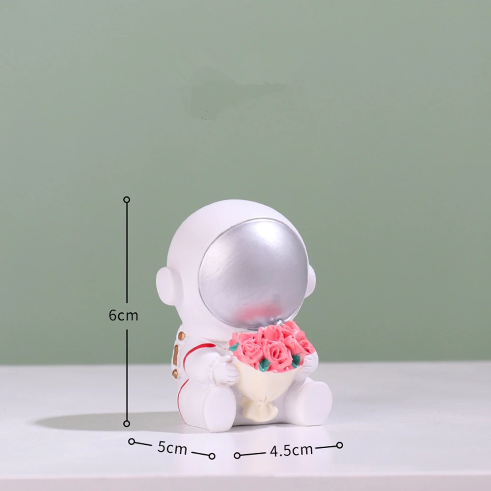 Креативная модель астронавта в космосе фигурки настольное украшение для дома и