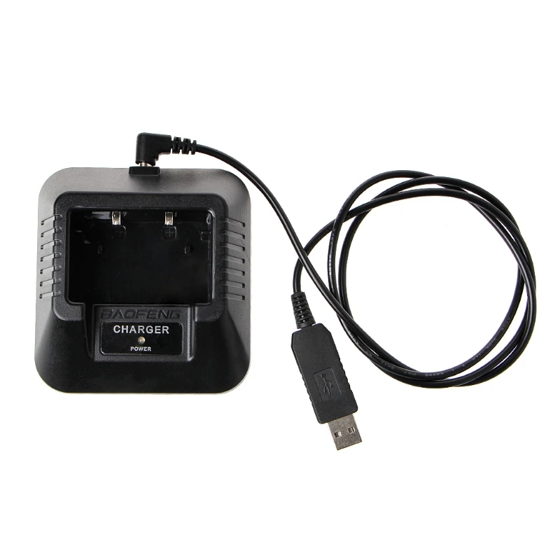 

UV-5R USB Battery Charger for baofeng UV-5R UV-5RE DM-5R Walkie Talkie Ham Radio