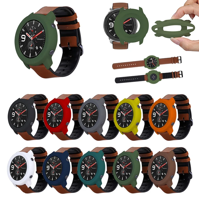 Защитный чехол для Xiaomi Amazfit Gtr 47 мм защитная рамка из поликарбоната защитный часов