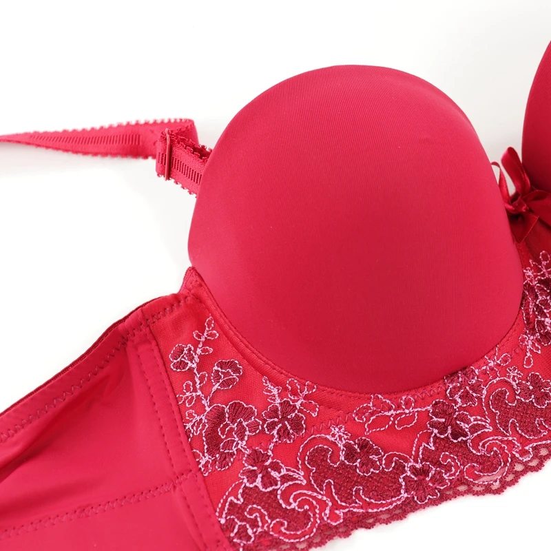 Xiushiren Demi Bras for Women Push Up Underwired B C Cup Adjustable Sexy Bra Smooth Top Lingerie Solid Underwear | Женская одежда