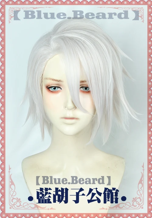 Fate Apocrypha EXTRA CCC Karna Karuna Wig Косплей термостойкие синтетические короткие белые