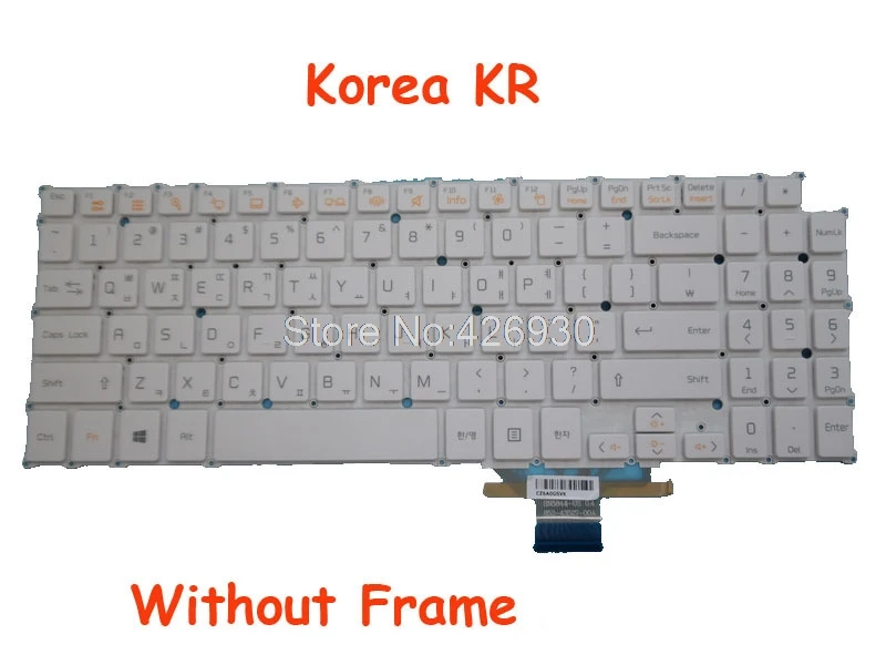 Корейская KR клавиатура с подсветкой для LG 15Z950 GT30K MF56L GT54K GT5GK GT70K G.AT70K 15ZD950 GX32K GX5GK