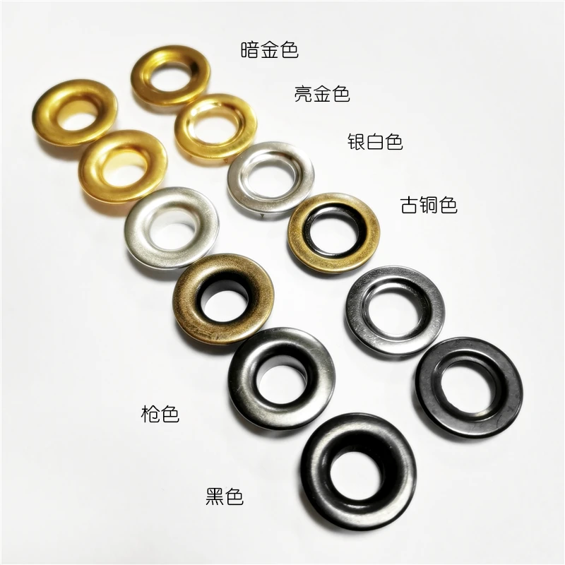 Латунные проушины с 6 зубьями для покрытия различных цветов твердости палатки и